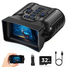 Night Vision Goggles,4K Night Vision Binoculars for Adults with 5000mAh Recha...