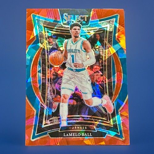 LaMelo Ball Red Ice Prizm Concourse Level 2024-25 Panini Select #31