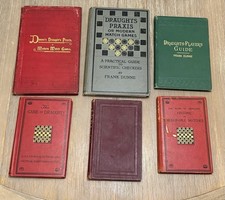 *6 Book Lot* Draught’s Player Guide, Historic Matches & Game of Draughts + More