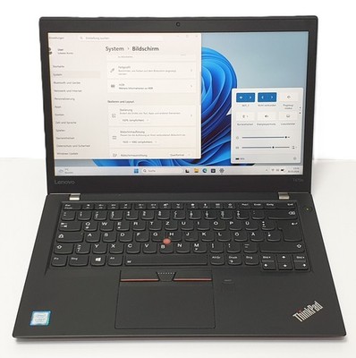 Lenovo T470s ThinkPad i7 256GB SSD 12GB Notebook Laptop Windows 11 Pro + Office