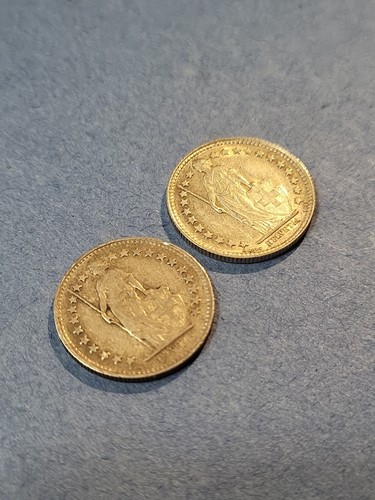 Schwedische Silbermünzen 1/2 Franc 1946 und 1952 - Bild 4 von 6