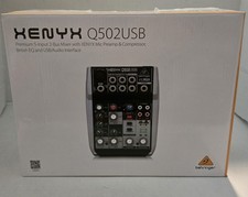 Behringer Xenyx Q502USB 5-Input Mixer With Po...