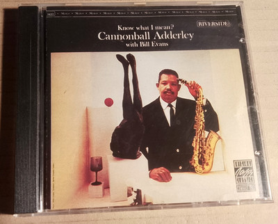 Cannonball Adderley With Bill Evans   Know What I Mean? -   CD  - (JGD4578)