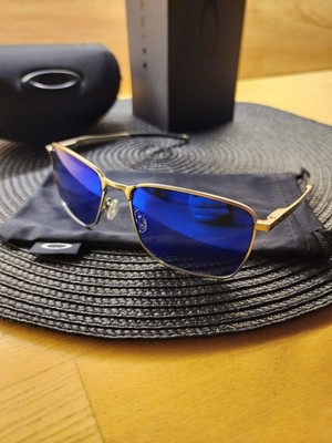 Oakley Ejector C-5 Alloy Metal Frame Prizm Polarized Blue Lens Full Pack New