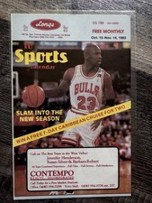 1993 TV Sports Calendar Michael Jordan Oct.15...