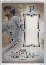 2015 Triple Threads Unity Single Jumbo Relics Sepia 16/27 Starling Marte 2fd