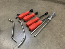 8pc Brake Drum Pliers Brake Spring Installer Removal Retaining Adjust Spoons Kit