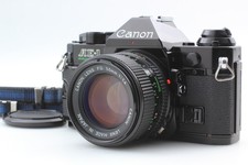 MINT  Canon AE-1 Program 35mm film Camera NEW FD 50mm f1.4 Lens From JAPAN