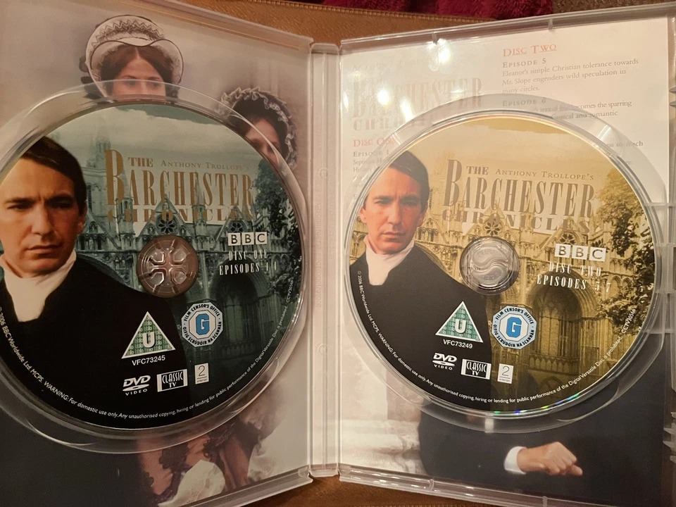 The Barchester Chronicles DVD 2 Discs BBC Region 2 - Image 3 of 3