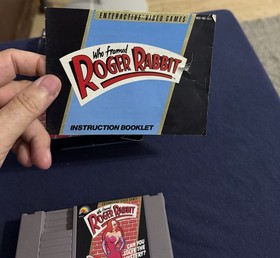 Who Framed Roger Rabbit (NES, 1989) CIB Plus Foam Insert Tested