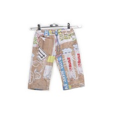 Oilily, Dreiviertelhose, Größe: 110, Beige/Mehrfarbig, Baumwolle, Sonstiges #Fru