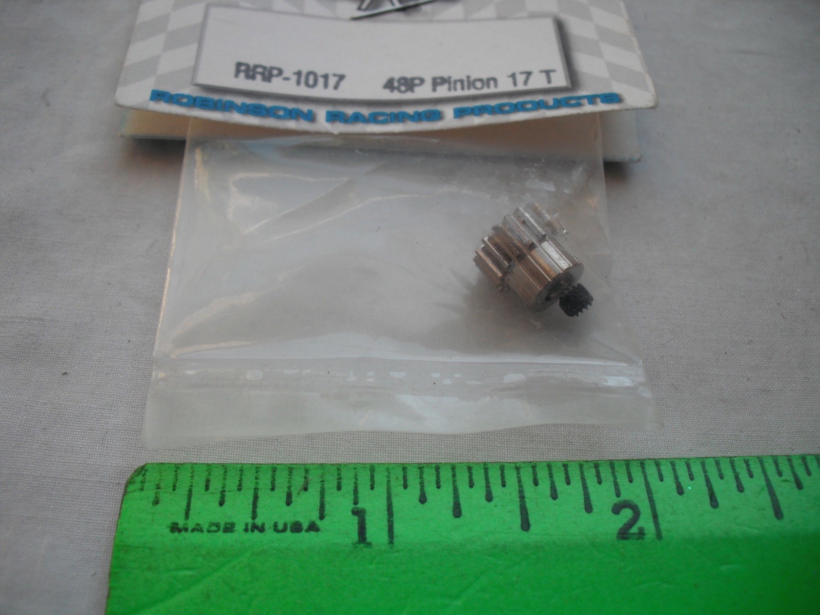 Robinson Racing RRP-1017, Pinion Gear, 17 Tooth 17T, 48 Pitch 48P, RC R/C Plane
