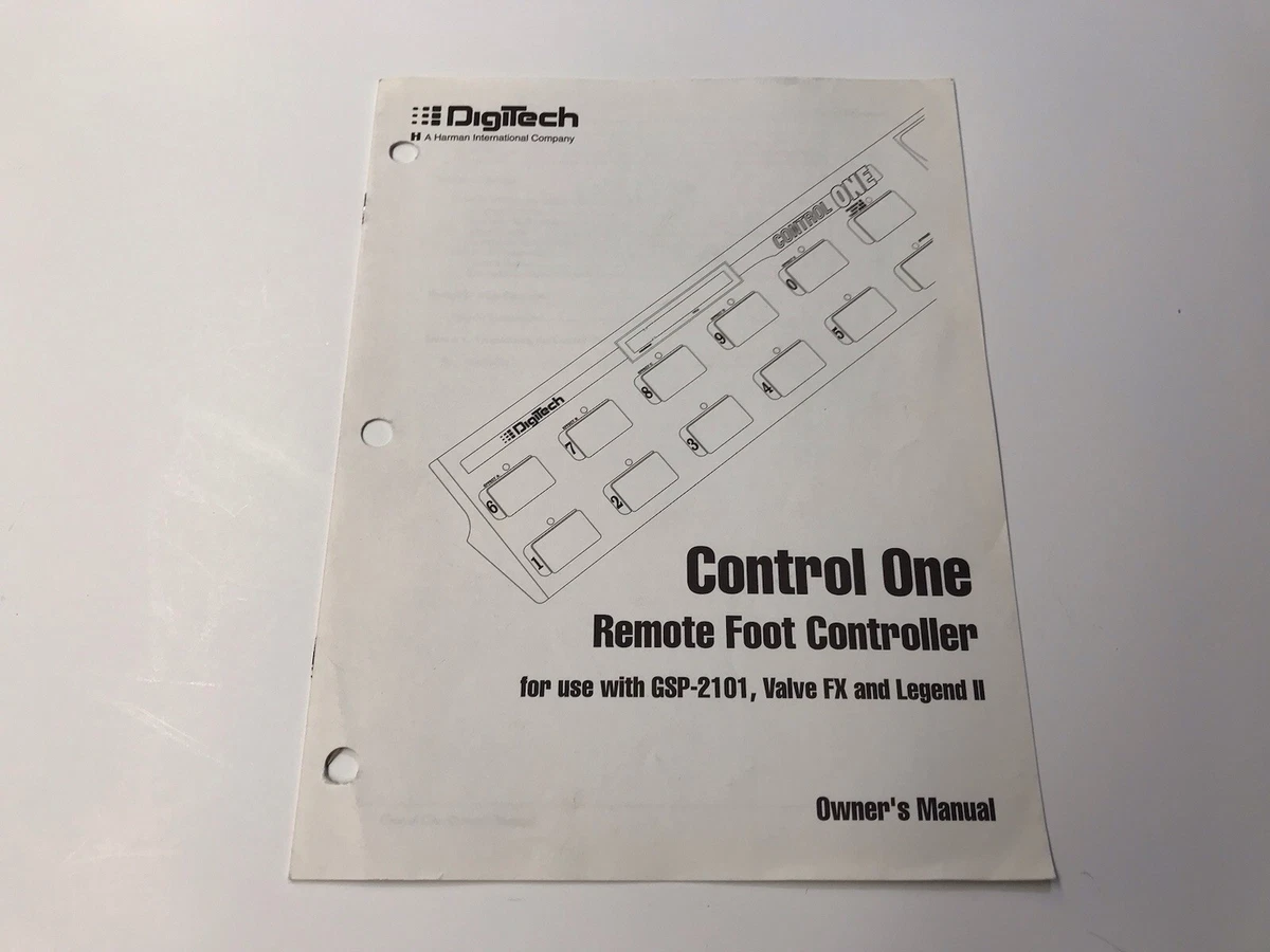 digitech foot controller products for sale | eBay