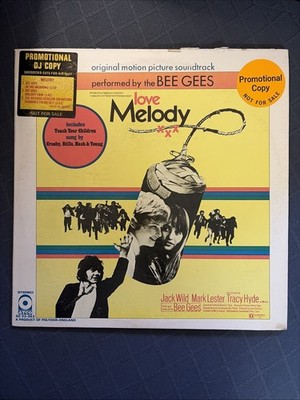 BEE GEES ~ LOVE MELODY SOUNDTRACK ~ Atco White Label PROMO  1971 STEREO  LP