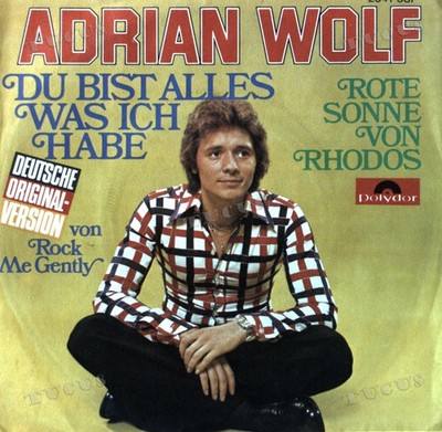Adrian Wolf - Du Bist Alles Was Ich Habe 7in 1974 (VG+/VG+) '*