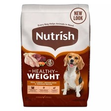 Nutrish Healthy Weight Turkey, Brown Rice & Venison Dry Dog Food - 13lbs 1.85 per pound