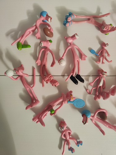 Lotto Vintage Pantera Rosa Pink Mini Figure - Foto 4 di 4