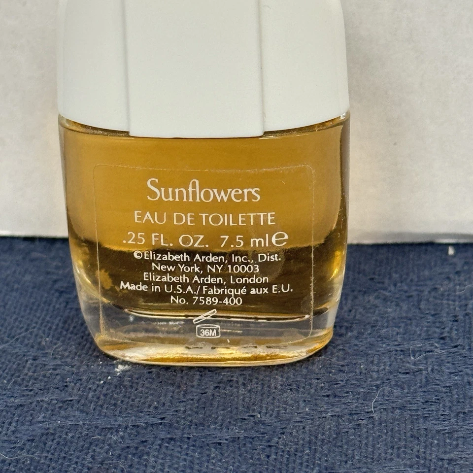 Girasoles por Elizabeth Arden para Mujer Mini EDT Perfume Splash 0.25 OZ.-UB NUEVO Foto 2 de 4