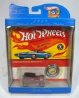 HOT WHEELS 30TH ANNIVERSARY 1969 RED FORD VICKY METAL BUTTON REDLINE MOSC 1997
