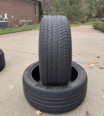 Continental PremiumContact 6 SSR Tire, 275/40R22, BMW *, 7/32 , 2624, No Repairs