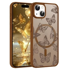 Funda Doble Capa Magsafe Case Protector para iPhone 15 PLUS 6.7 inch Women