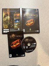 Lord of the Rings Fellowship of the Ring PS2 + Reg Card Complete  -SCRATCH FREE