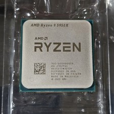 AMD Ryzen 9 5950X CPU Processor - Up to 4.9GHz Boost, 16 Core/32-thread AM4