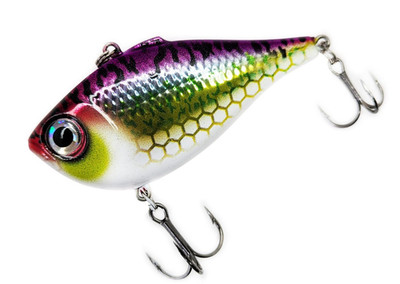 Rapala Rippin Rap #7 Hotshot Custom Painted Lipless Crankbait (Smashmouth)