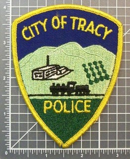 TRACY CALIFORNIA POLICE PATCH