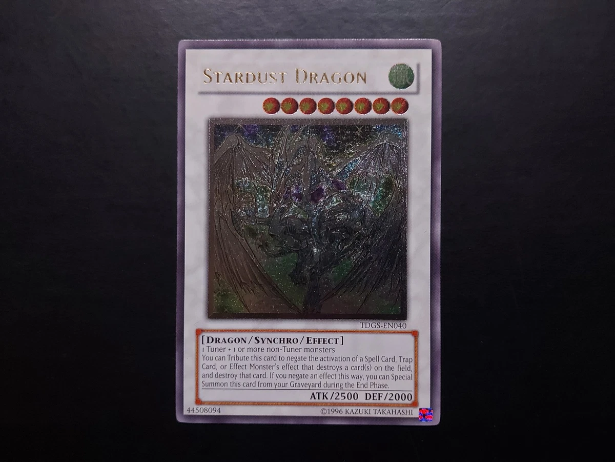 Stardust Dragon Yu-Gi-Oh! TCG Ultimate Rare Individual Collectible