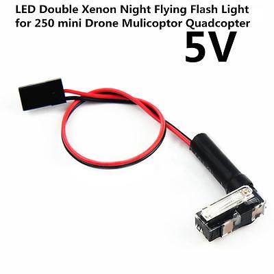 5V LED  Xenon Night Flying Flash Light for RC210//250 Drone Mulicoptor Quadcopter
