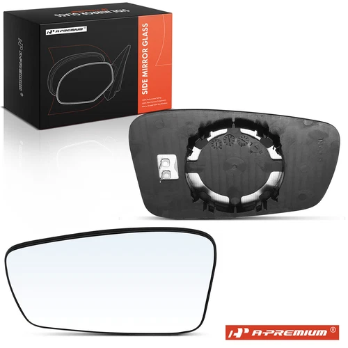 A-Premium Driver Mirror Glass w/ Heated & Power Adjust for Hyundai Sonata Sedan