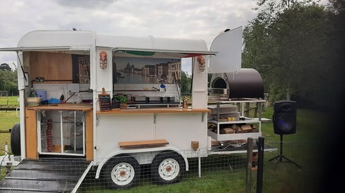 Food trailer / van / pizza oven / mobile catering events trailer for ...
