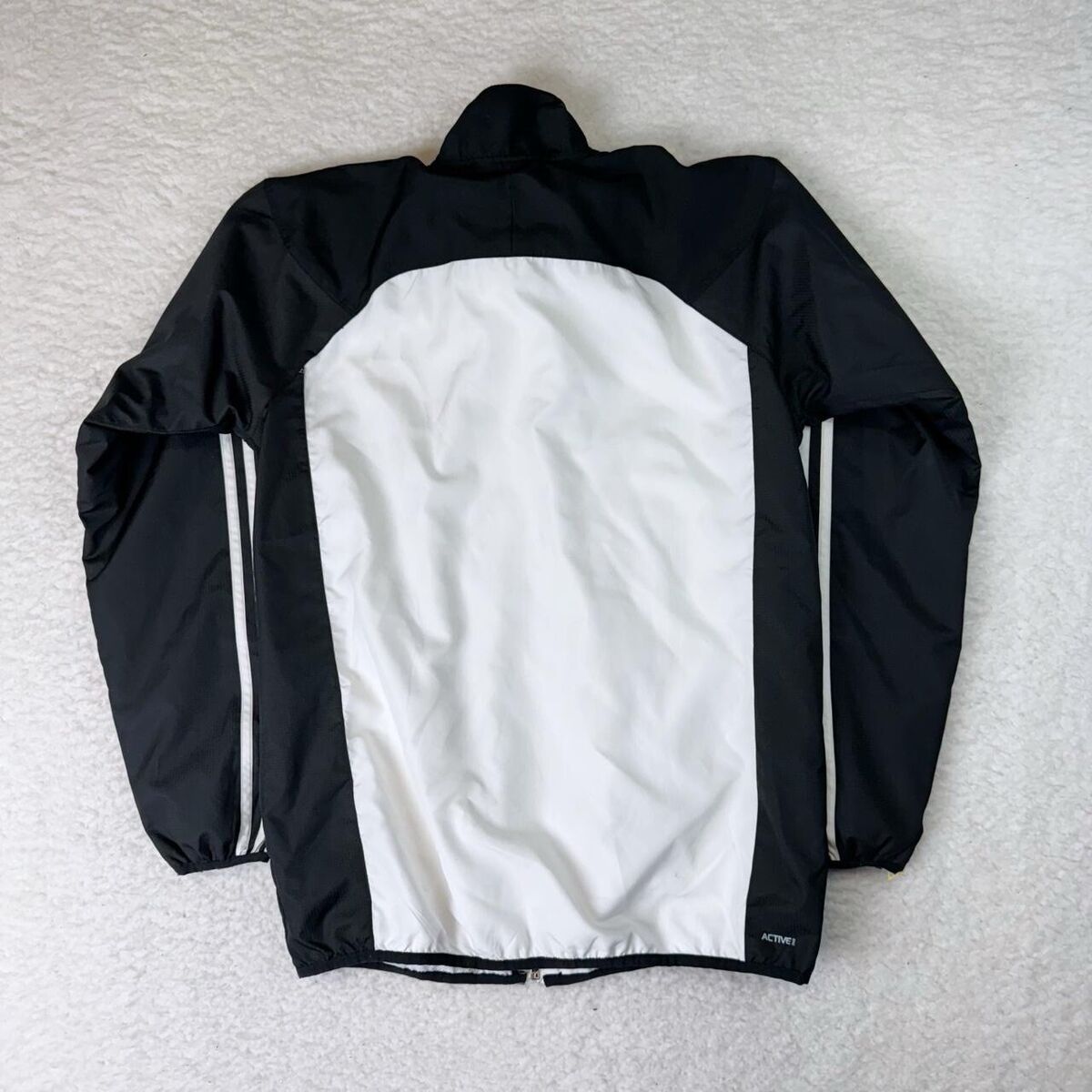 Adidas Black & White Zipper Track Jacket • Small | eBay Adidas Black & White Zipper Track Jacket • Small | eBay