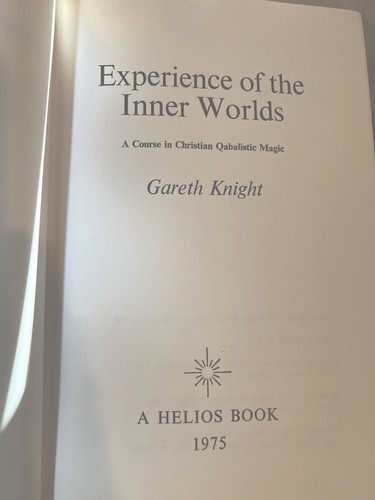 Experience Of The Inner Worlds by Gareth Knight 1st edition 1975 - Picture 4 of 5