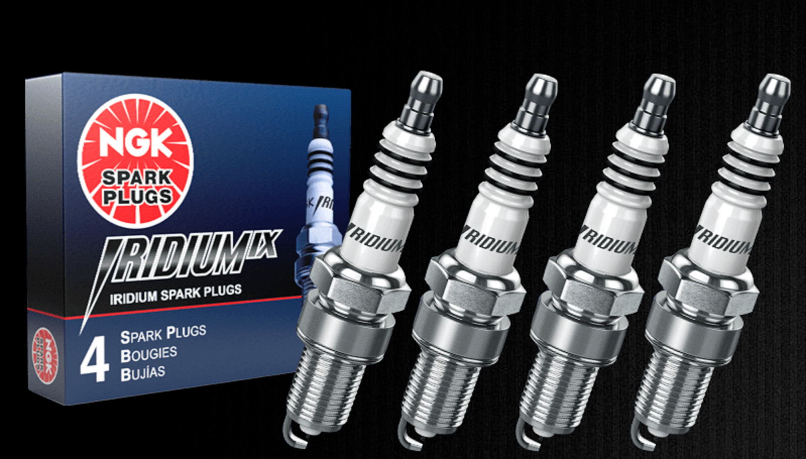 NGK (97138) ZFR6AIX-11S Iridium IX Spark Plug - Set of 4 | eBay