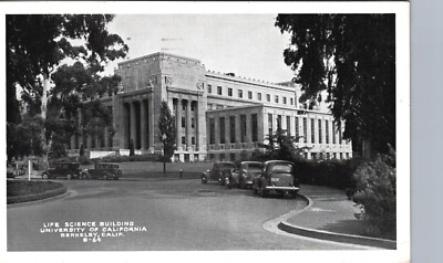 LIFE SCIENCE BUILDING berkeley ca vintage postcard university of california