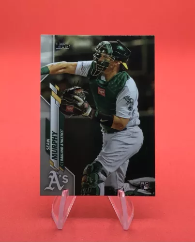 2020 Topps Series 1 Sean Murphy #317 Rookie Card RC Atlanta Braves Athletics!