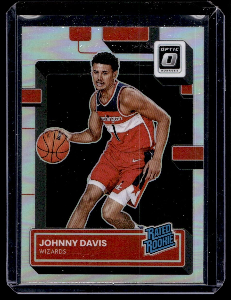 2022-23 Donruss Optic Holo Johnny Davis Rookie #206