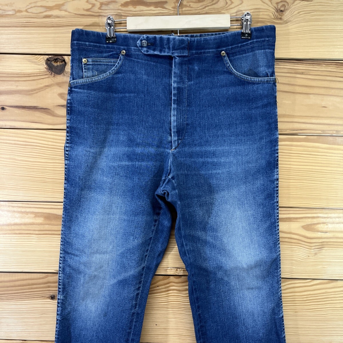 Vintage Sansabelt Sport Jeans 36x27 Medium Wash Denim Pants