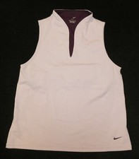 Nike Dri-Fit women's light mauve stretch sports bra tank top Sz M 8-10 