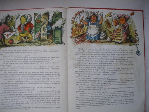 ALICE IN WONDERLAND Lewis Carroll Kuibasta pop=up book Artia Production 1960 - Picture 6 of 10