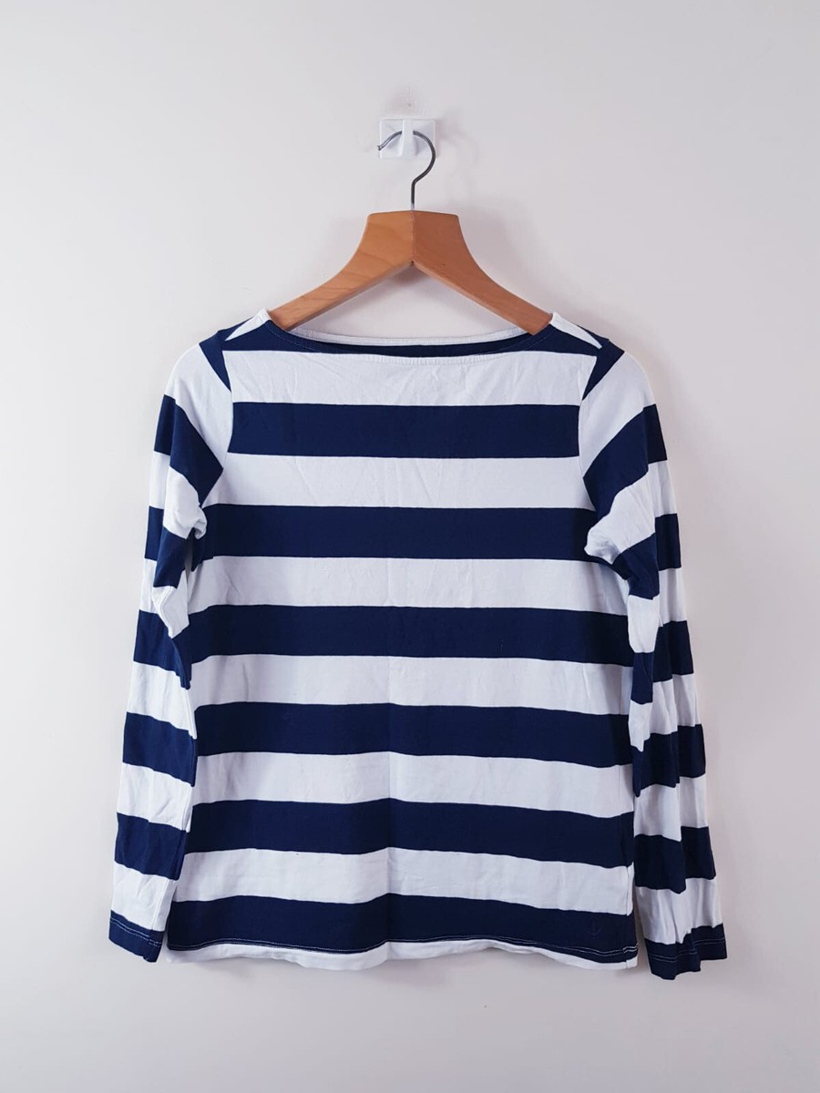 F1 striped jumper pullover sweatshirt uk8,10 black white has a