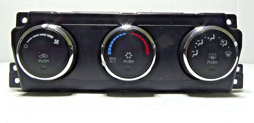 2009-2012 Dodge Ram 1500 Climate Control Switch AC Heater 55111290AD Black - Picture 7 of 7