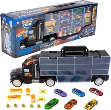 Rhode Island Novelty Die Cast Car Transporter, 1 Piece per Order