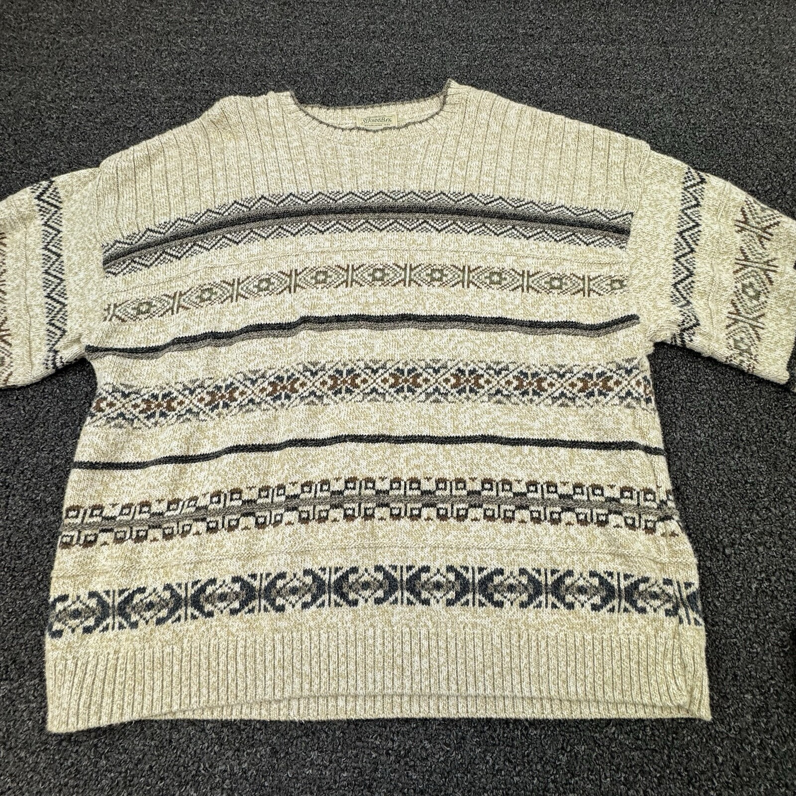 Knit St John's Bay Sweater Vintage St John