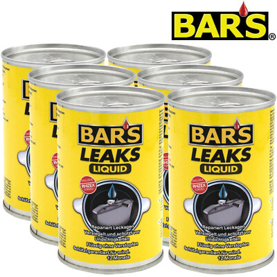 6x Dr. Wack Bar's Leaks Liquid Antileck Kühlsystem Kühlerdichtmittel 150g