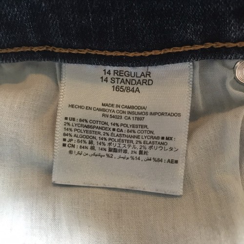 Old Navy Denim Blue Jeans Women's Size 14 Regular Inseam 31” Rise 11” - Picture 6 of 6