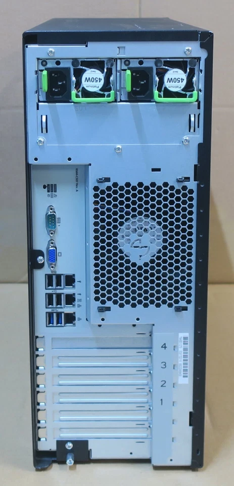 Fujitsu Primergy TX1330 M2 4-Core E3-1270v5 32GB RAM 4-Bay SAS+ SSD Tower Server - Image 4 of 4