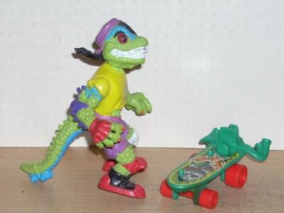 Vintage 1990 TMNT Mondo Gecko 100% COMPLETE Teenage Mutant Ninja